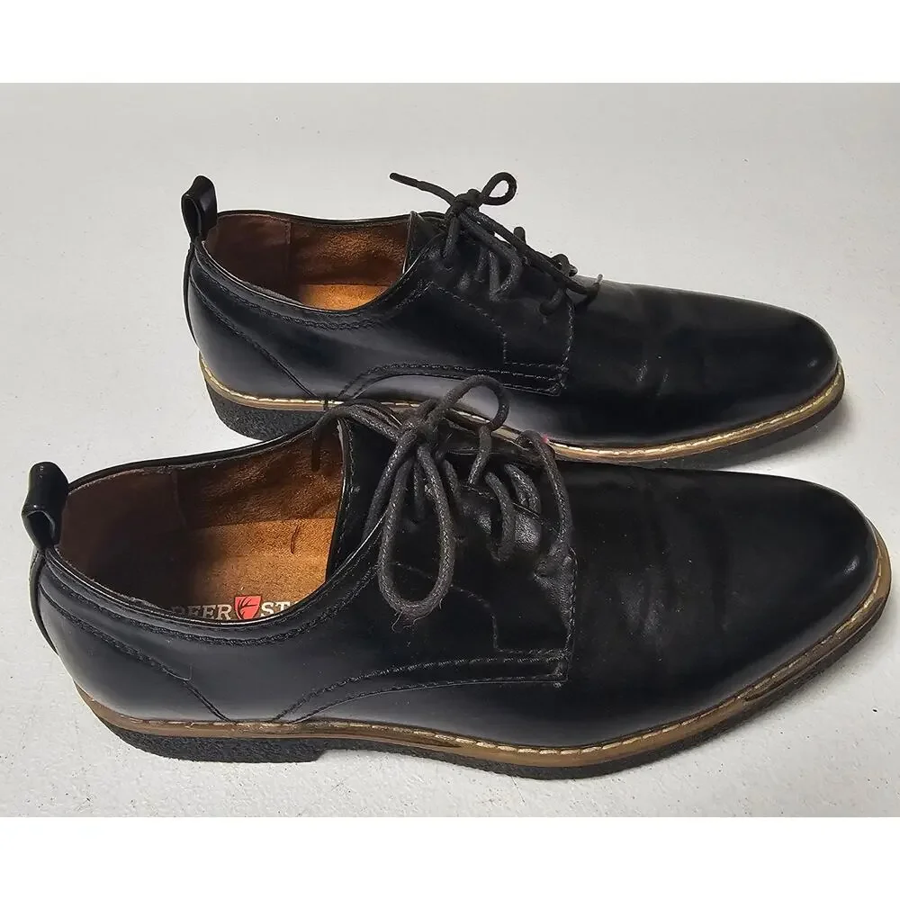 NWOB Deer Stags men's Oxford Wedding Business Church Dress Shoes size 6
